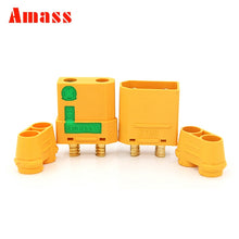 2PCS Amass XT90H XT90-S Anti Spark Connectors Male Female Plug XT90 XT90S Cover Sheath Sparkproof For RC Lipo Battery Parts DIY
