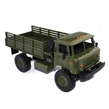 Kids Gift WPL B-24 1: 16 RTR 2.4G Military RC Car 4 WD Remote Control Crawler Kids Toys Birthday Gift