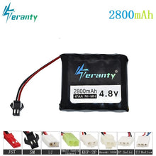 2800mah 4.8v Battery for RC Cars battery 4.8v NiMH battery for Remote controlled electric toys tool boats Tank Toys Guns battery