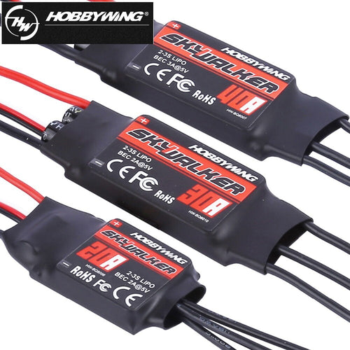 1pcs Hobbywing Skywalker 15A/20A/30A/40A/50A/60A/80A Speed Controler With UBEC For RC FPV Quadcopter RC Airplanes Helicopter