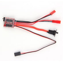 Mini 20A ESC Motor Speed RC ESC 2KHz Forward Reverse Brush Brake RC 2S for Controller Boat Car Prototank Top Regulator