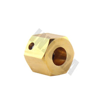 INJORA 5/8.5/10MM Heavier Brass 12MM Wheel Hex Extended Adapter for RC Crawler Traxxas TRX4 TRX-4