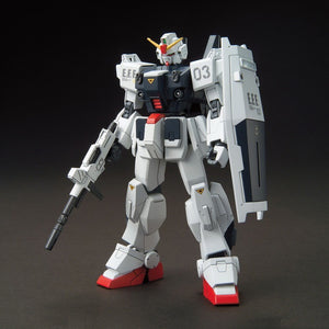 Original Gundam Model RX-79BD-3 BLUE DESTINY UNIT 3 EXAM GUNDAM Destroy Armor Unchained Mobile Suit Kids Toys With Holder