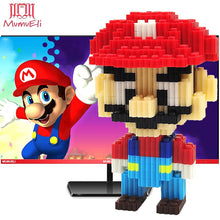 MUMUELI Mini Assembly DIY Anime Game Figure Cute 3D Building Model Kit Blocks for Children Kids Resin Toys Collection DTSET-5