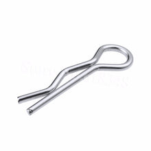 50pcs/lot Universal Micro 1/18 RC Car Body Clips Pins Bend Metal For Remote Control Toy Spare Parts