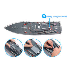 RC Boat 1/275 Destroyer WarShip Remote Control Military Naval Vessels Racing Ship Electronic Model For Kids Birthday Hobby Toys