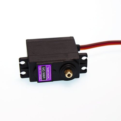 MG995 metal copper gear steering gear / 55g servo / remote control car / boat / 13 kg large torque steering gear 90-180 degrees