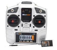 MicroZone MC6C 2.4G 6CH controller transmitter receiver radio system for RC airplane drone multirotor helicopter car boat