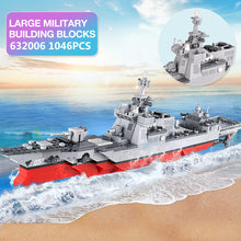 Xingbao Military War Battle Ship Cruiser Building Blocks Bricks Model Set Weapons Educational Toys Creator Children Gift