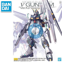 Japaness BANDAI Original Gundam MG 1/100 Model RX-93 V GUNDAM Ver.Ka STYLE Mobile Suit Kids Toys