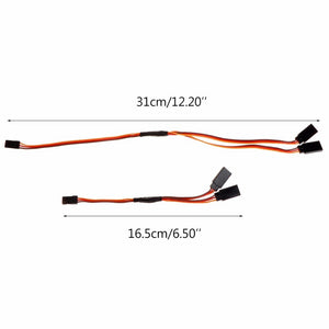 10pcs 150mm Servo RC Y Style Male to Female Extension Lead Cable JR Wire Cord New