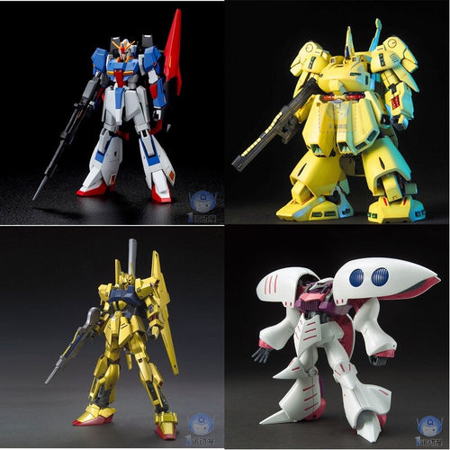 Original Gundam HG 1/144 Model MSZ-006 ZETA GUNDAM THE-O HYAKU-SHIKI QUBELEY Mobile Suit Kids Toys
