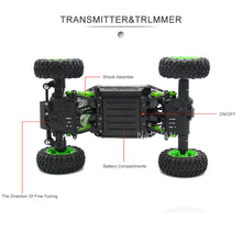 Best Sale 2.4GHz 1:18 Scale 4x4 Rock Crawlers Car RC Rock Crawler 4WD Off Road Race Truck Car Toy, EU Plug