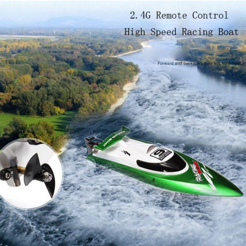 RC Boat Skytech H101 2.4G Remote Control 180 Flip High Speed Charger Electric RC Racing Boat for kids gift t227 30#