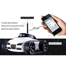 Mini Remote Control Toys Wifi Robot Camera RC Tank APP Real-time Controlled by IOS Android Smart Device for Children Kis Gifts