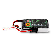 Gens ace 2250mAh 6.6V 2S 2S1P LiFe Battery Pack with BBL1 Futaba 3P Plug for 14SG 4PLS T8J Remote Control