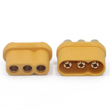 10 x Amass MR60 Plug w/Protector Cover 3.5mm 3 core Connector T plug Interface Connector Sheathed for RC Model (5 Pair )