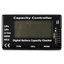 1-7S Digital Power Display LCD Checker Tester Battery Capacity Controller LiPo LiFe Li-ion NiMH Nicd for RC Drone Car