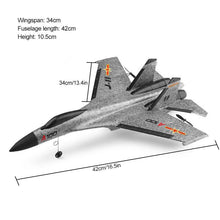SU-27 High Simulation RC Warplane Ultra-light EPP Impact Resistnce 3-Channel Remote Control Fighter Plane Airpalne Model Toys