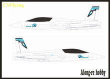 BEST PRICE HOT SELL FLY WING WHITE FUNJET KIT ( UNASSEMBLED KIT ONLY FOAM AND ROD PART/NO GLUE AND NO RADIO NO MOTOR ESC.)