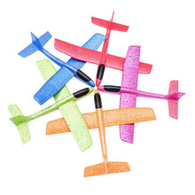 48cm Airplane Foam Toys Light Flying Mini Foam Throwing Glider Inertia DIY Aircraft Toy Hand Launch Airplane Model Toys