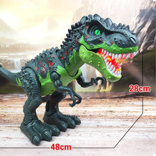 Remote control Kids Walk Sounds Dinosaur Model Toys Large Size Electric Walking Animals Toy with Music Light Spray Gifts For Boy