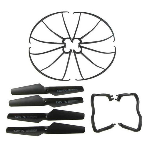 Lightweight Drone Accessories 4 pcs Blade/Tripod/Protection ring Main Propeller Replacement Spare Parts for Syma X5 X5C