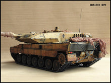 KNL HOBBY Heng Long, 1: 16RC Leopard 2 tank model remote control two foundry heavy coating of paint to do the old