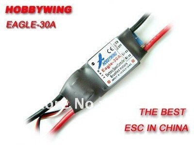 Hobbywing Brushed Eagle 30A ESC for RC airplane plane 370 380 390 280 270 motor