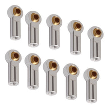 10 Pcs Aluminum M3 Metal Ball Head Holder For SCX10 Link Rod End Ball Joint for 1/10 RC Car Truck Buggy Crawler