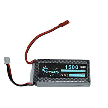 High Rate 7.4V 1500mAh Lipo Battery For RC Helicopter Parts 2s Lithium battery 7.4 v 25C Airplanes battery with JST/T/XT60 Plug