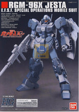 Original HG 1/144 Gundam Model RGM-96X JESTA GUNDAM Japanese Model Robot Mobile Suit Kids Toys