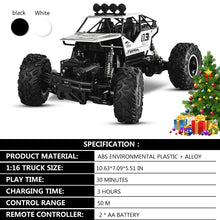 4WD Electric RC Car Rock Crawler Remote Control Toy Cars The Radio Controlled 4x4 Drive RC Car Toys For Boys Kids Suprise Gift