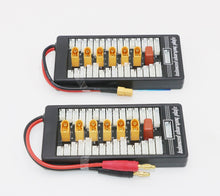 1pcs HotRc High Quality 2S-6S XT60 Plug Parallel Charging Board Para Board XT60 Plug 4.0MM Bananer for Imax B6 B6AC B8 6 in 1
