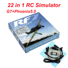 22 in 1 RC Flight Simulator 8in1 USB Simulation for Realflight Support G7.5 G7 G6.5 G5 Flysky FS-I6 TH9X Phoenix5