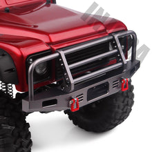 INJORA Adjustable Metal Front Bumper for 1/10 RC Crawler Traxxas TRX4 Defender Axial SCX10 SCX10 II 90046 90047