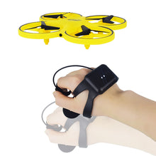 ZF04 RC Mini Quadcopter Induction Drone Smart Watch Remote Sensing Gesture Aircraft UFO Hand Control Drone Altitude Hold Kids