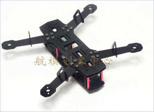 NEW Black QAV250 Carbon fiber Glass Fibre Mini 250 FPV Quadcopter Quad copeter Frame Unassembled