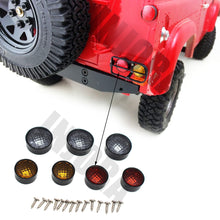 INJORA 7Pcs RC Car Taillight Light Cover for 1:10 RC Crawler D90 Body Shell