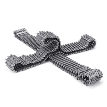 2pcs Metal Tracks Caterpillars Crawler Chain for Heng Long Taigen Tiger 1 1:16 Scale DIY RC Tank German tiger Replacement spare