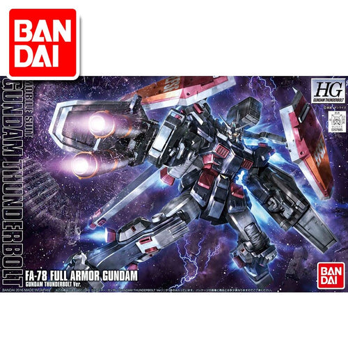 Original Gundam Model HG 1/144 GUNDAM Armor FA-78 READY PLAYER ONE Unchained Mobile Suit Kids Toys