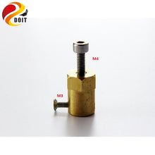 DOIT copper Hex Coupling for robot car chassis Copper Connector to Wheel 4wd/2wd Smart Car motor diy smart car part for arduino
