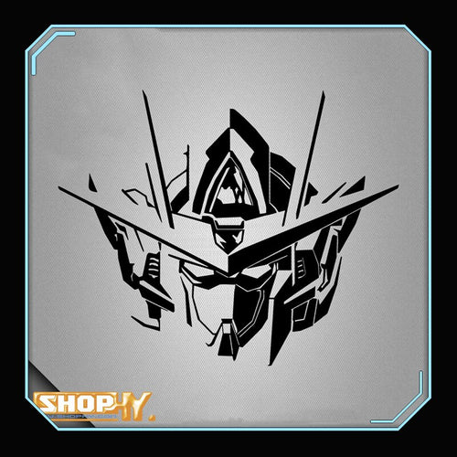 Mobile Suit Gundam GN-001 EXIA Metal Stick Anime Peripheral Mobile Bicycle Car Sticker Kids Toy Gift Two Colors Optional