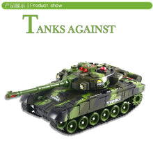 33CM RC Against Tank Parent-Child Battle Tanks Remote Control Tank Model