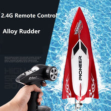Large High Speed RC Boat Toy 5018 50CM 2.4G RC Remote Control Racing Boat Speedboat Ship with Water Cooling System for Kids Gift