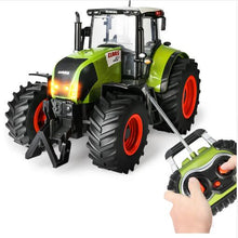New RC Truck Farm Tractor Wireless Remote Control Trailer 1:16 High Simulation Scale Construction Vehicle Children Toys Hobby
