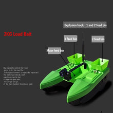 Three Cabin Bait Boat Wireless remote control 500M 2kg load-bearing profession for fishing