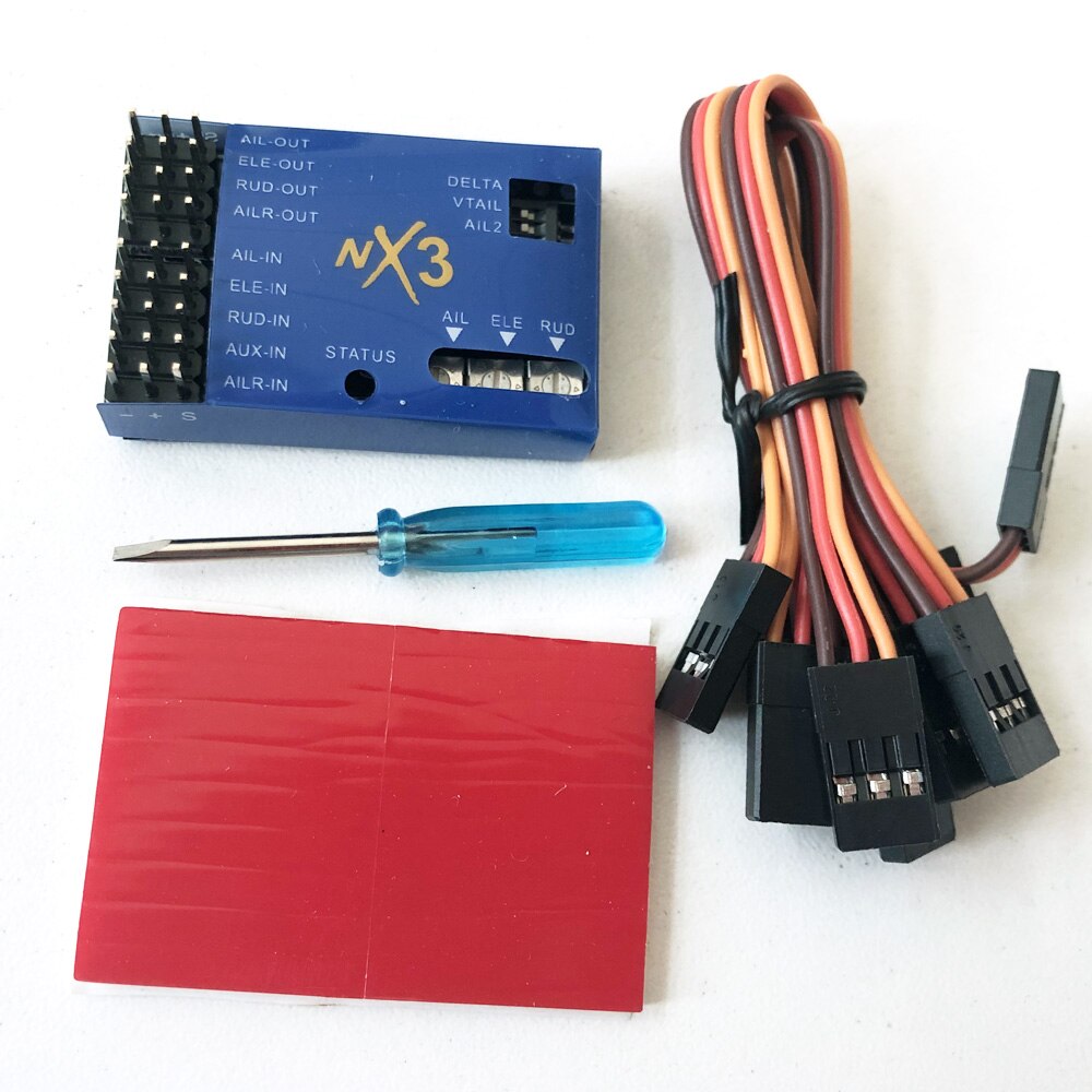 NX3 Flight Controller 3D Flight Gyroscope Balance for Fixed-wing Aircr