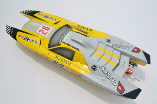 Electric Racing RC Model E53 Lamborghini Reventon Fiber Glass PNP Boat ESC Motor TH13498