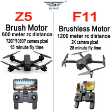 OTPRO Mini Drone WIFI FPV With 4K 1080P Camera 3-Axis Gimbal GPS RC Racing Drone Quadcopter RTF with Transmitter Z5 F11 pro DRON